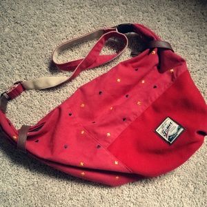 Climbers' Brand Hobo Purse Red Spades Hearts